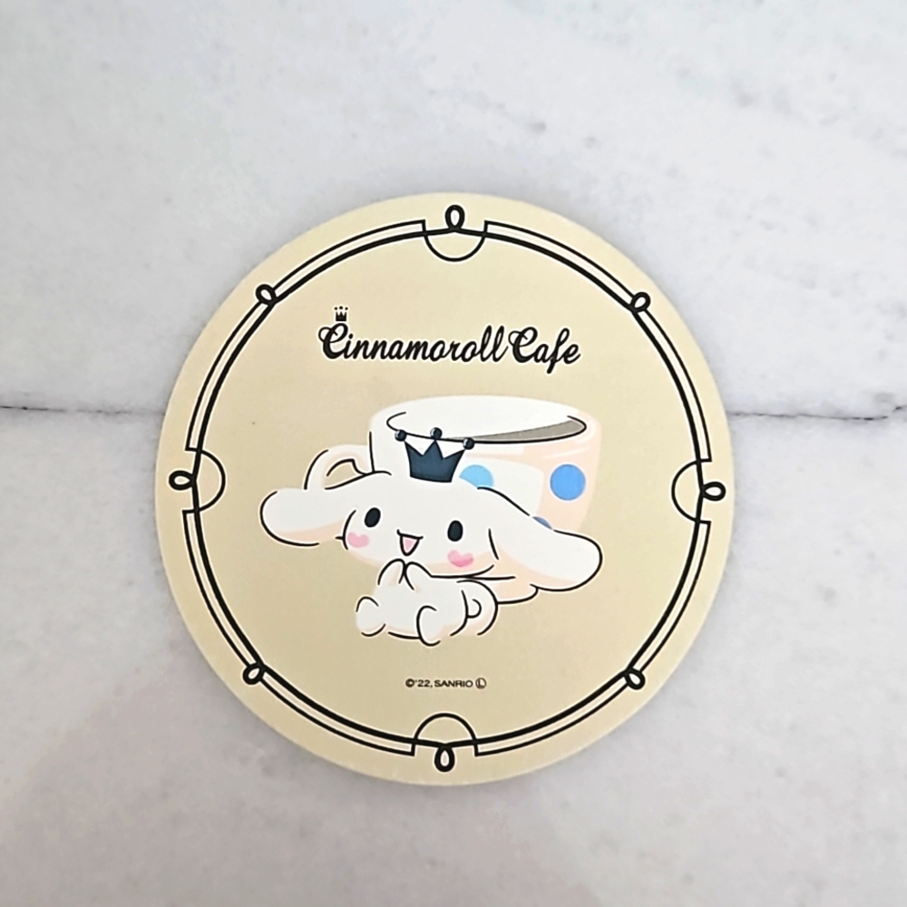 Cinnamaroll Café Coaster
